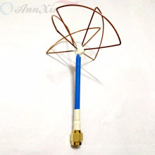 FPV 2.4GHz Cloverleaf Whip 4-Blade Antena receptora